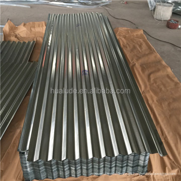 Hoja de acero corrugado galvanizado / GI de 0.13-0.5mm para techos